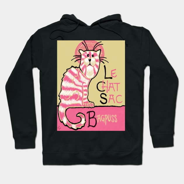 Le Chat Sac Hoodie by SlideRulesYou